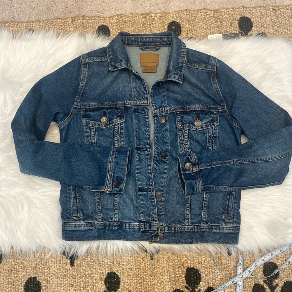 NWOT American Eagle denim jacket S